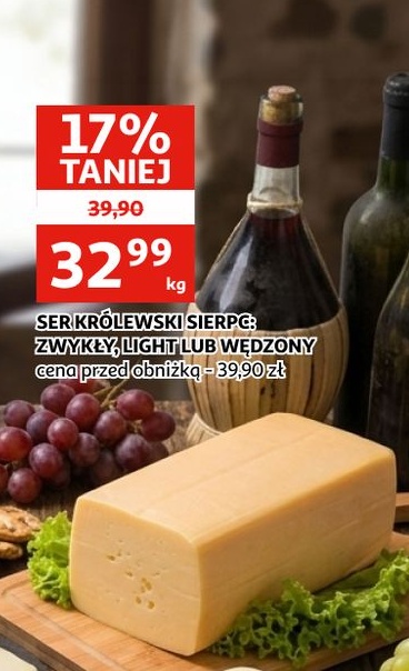 Ser królewski Sierpc w ofercie sklepu Auchan