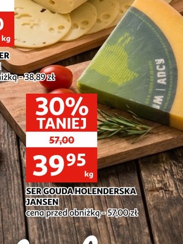 Ser gouda holenderska Jansen w ofercie sklepu Auchan