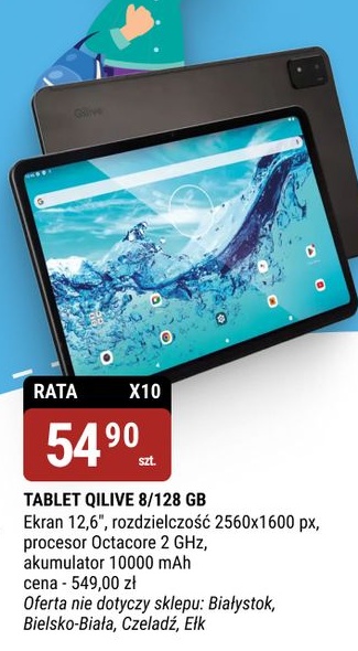TABLET QILIVE 8/128 GB w ofercie sklepu bi1