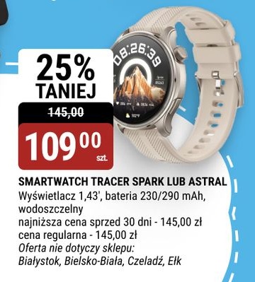 SMARTWATCH TRACER SPARK LUB ASTRAL w ofercie sklepu bi1