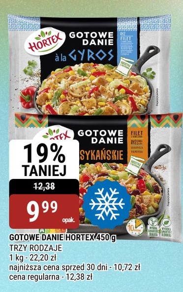 Gotowe danie Hortex à la gyros w ofercie sklepu bi1