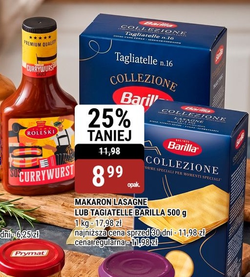 Makaron Barilla Lasagne w ofercie sklepu bi1