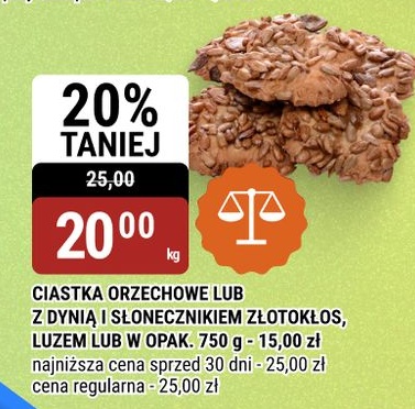 Ciastka orzechowe w ofercie sklepu bi1
