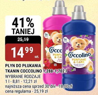 Płyn do płukania tkanin Coccolino w ofercie sklepu bi1