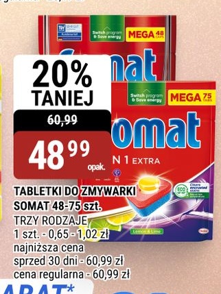 Tabletki do zmywarki Somat w ofercie sklepu bi1