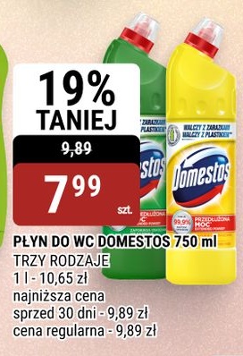 Płyn do WC Domestos w ofercie sklepu bi1