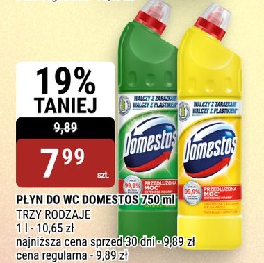 Płyn do WC Domestos w ofercie sklepu bi1