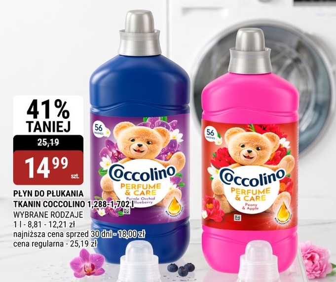 Płyn do płukania tkanin Coccolino w ofercie sklepu bi1