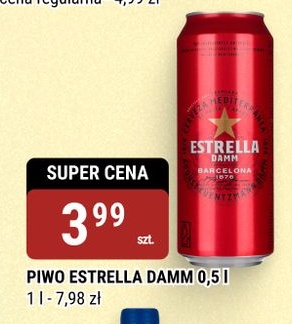 Estrella Damm w ofercie sklepu bi1