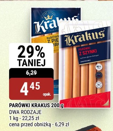Parówki Krakus w ofercie sklepu bi1