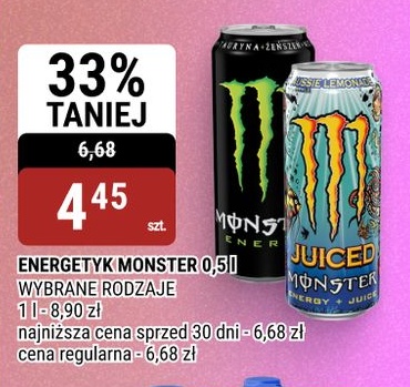 Energetyk Monster w ofercie sklepu bi1