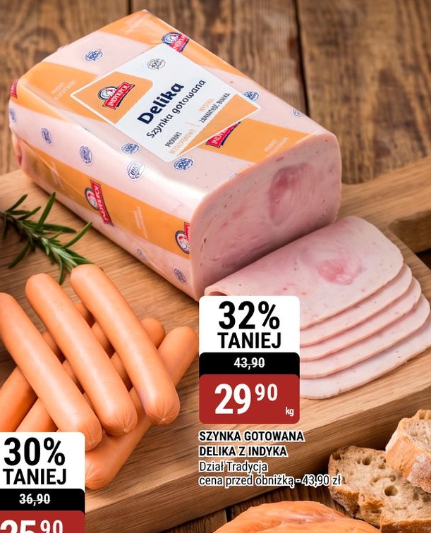 Szynka gotowana Delika w ofercie sklepu bi1