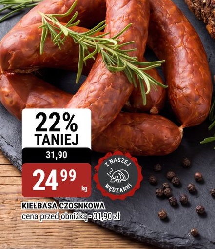 Kiełbasa czosnkowa w ofercie sklepu bi1
