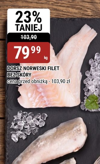 Dorsz norweski filet bez skóry w ofercie sklepu bi1