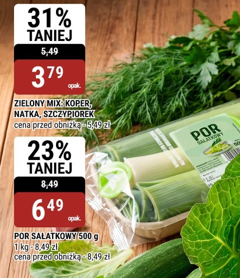 Zielony mix w ofercie sklepu bi1