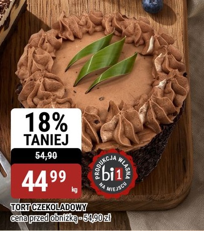 Tort czekoladowy w ofercie sklepu bi1