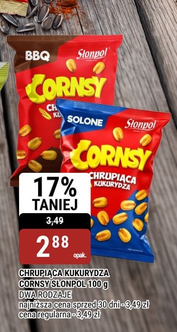 Chrupiąca kukurydza Cornsy w ofercie sklepu bi1