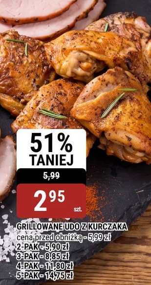 Grillowane udo z kurczaka w ofercie sklepu bi1