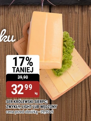 Ser królewski Sierpc w ofercie sklepu bi1