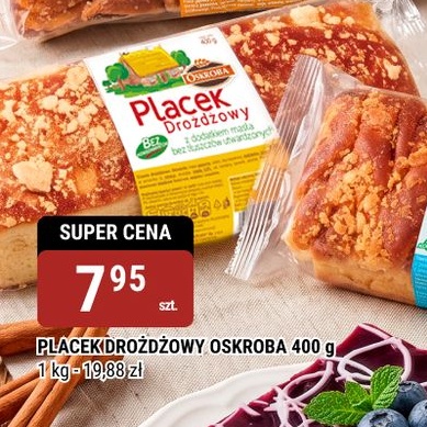 Placek drożdżowy w ofercie sklepu bi1