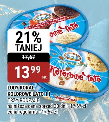 Lody Kolorowe Lato w ofercie sklepu bi1