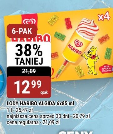Lody Haribo Algida w ofercie sklepu bi1