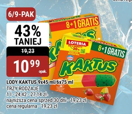 Lody Kaktus w ofercie sklepu bi1