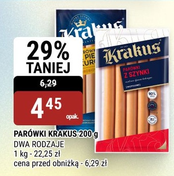 Parówki Krakus w ofercie sklepu bi1