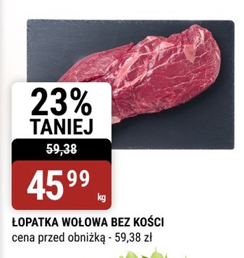 Łopatka wołowa bez kości w ofercie sklepu bi1
