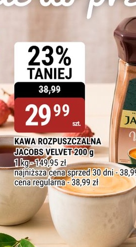 Kawa rozpuszczalna Jacobs Velvet w ofercie sklepu bi1