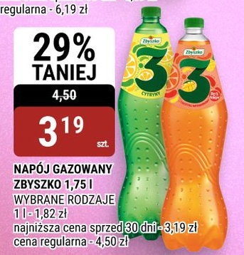 Napój gazowany Zbyszko w ofercie sklepu bi1