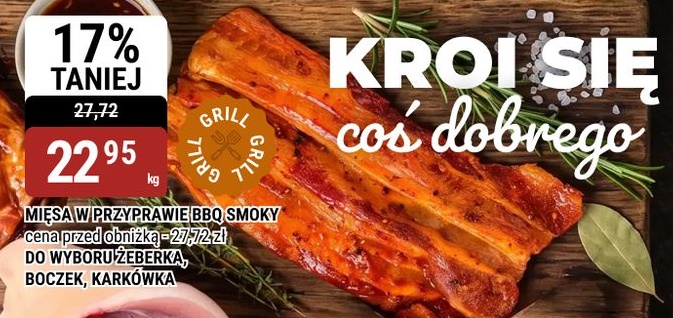 mięso w przyprawie BBQ Smoky w ofercie sklepu bi1