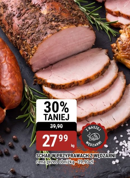 Schab w przyprawach z wędzarni w ofercie sklepu bi1