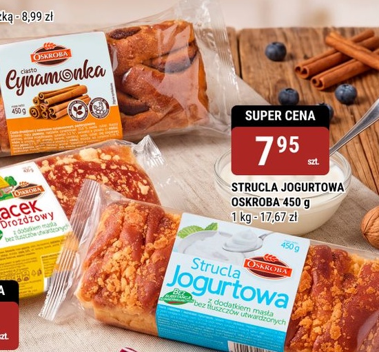 Strucla jogurtowa w ofercie sklepu bi1