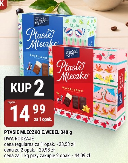Ptasie Mleczko E.Wedel w ofercie sklepu bi1