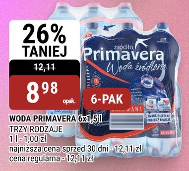Woda Primavera w ofercie sklepu bi1