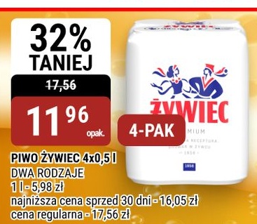 Piwo Żywiec w ofercie sklepu bi1