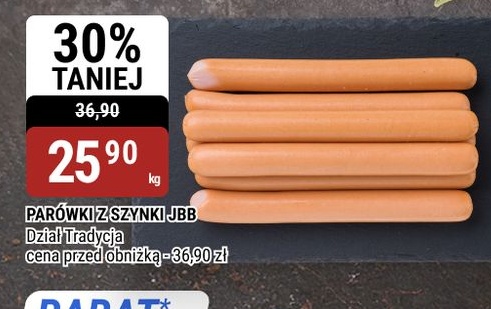 Parówki z szynki JBB w ofercie sklepu bi1