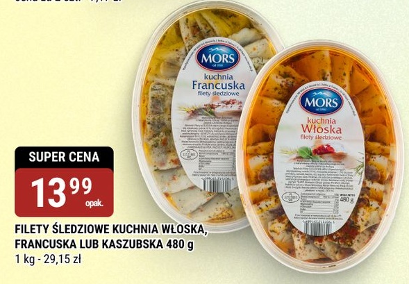 Filety śledziowe Kuchnia włoska w ofercie sklepu bi1
