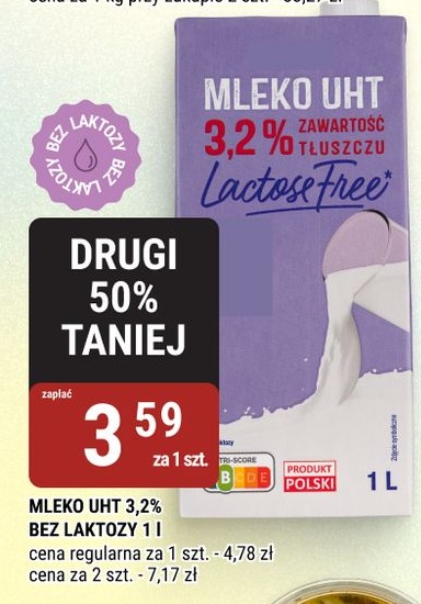 Mleko UHT 3,2% w ofercie sklepu bi1