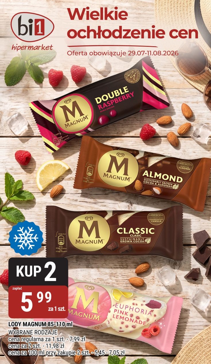 Lody Magnum w ofercie sklepu bi1