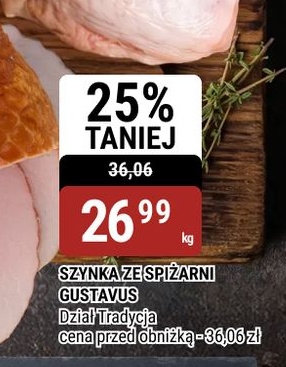 Szynka ze spiżarni Gustavus w ofercie sklepu bi1