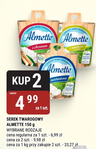 Serek twarogowy Almette w ofercie sklepu bi1