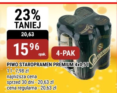 Staropramen Premium w ofercie sklepu bi1