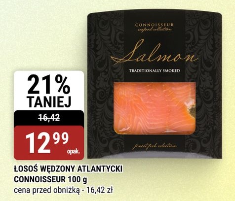 Łosoś wędzony atlantycki Connoisseur w ofercie sklepu bi1