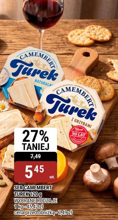 Ser Camembert Turek w ofercie sklepu bi1