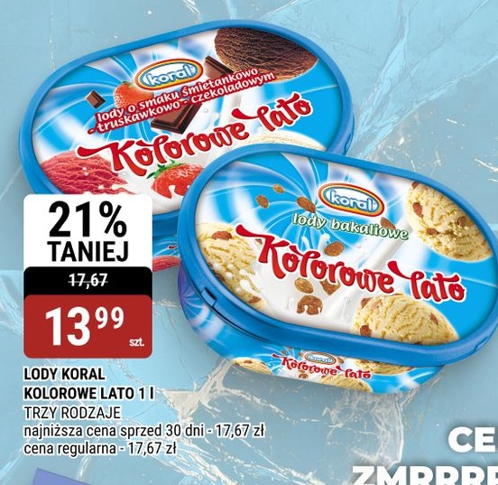 Lody Kolorowe Lato w ofercie sklepu bi1