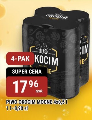 Piwo Okocim Mocne w ofercie sklepu bi1