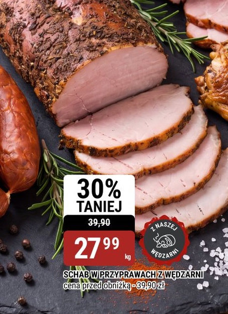 Schab w przyprawach z wędzarni w ofercie sklepu bi1