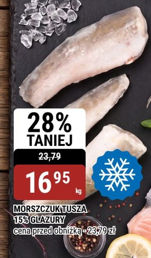 Morszczuk tusza 15% glazury w ofercie sklepu bi1